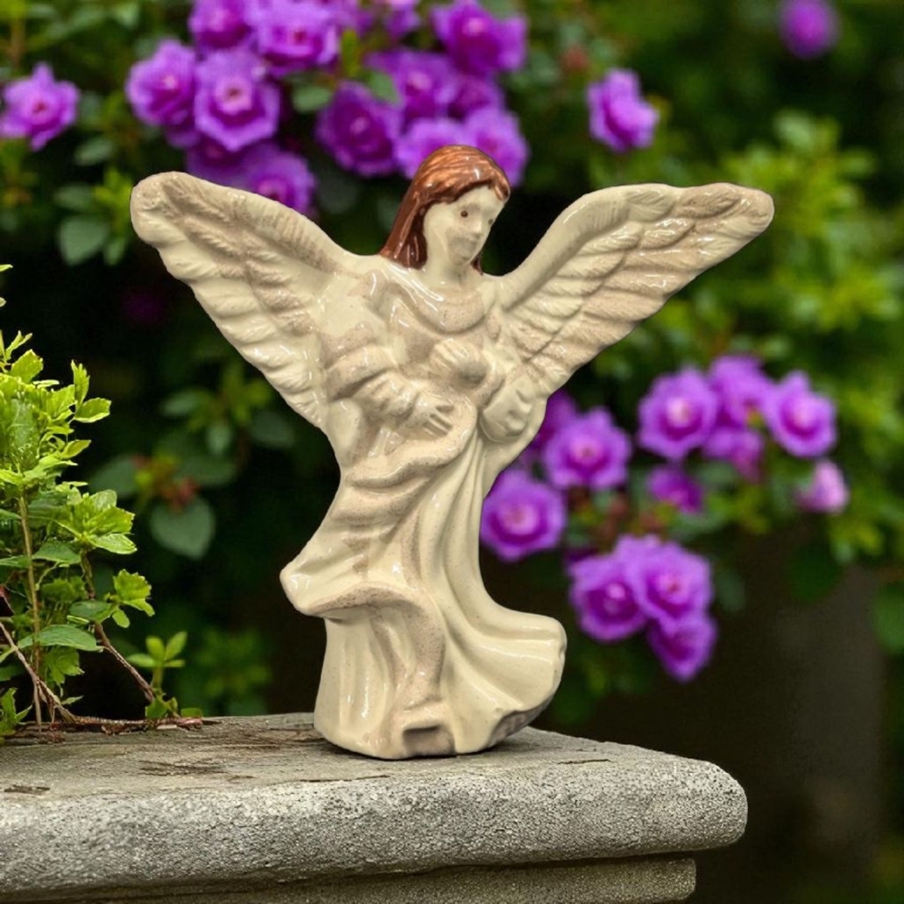 Elegant Mini Mt St Helens Infused Angel Figurine